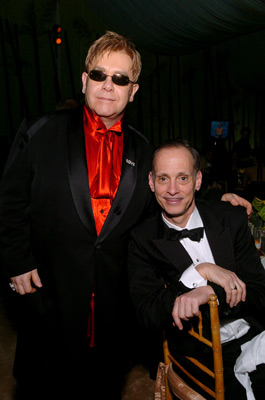 John Waters and Elton John