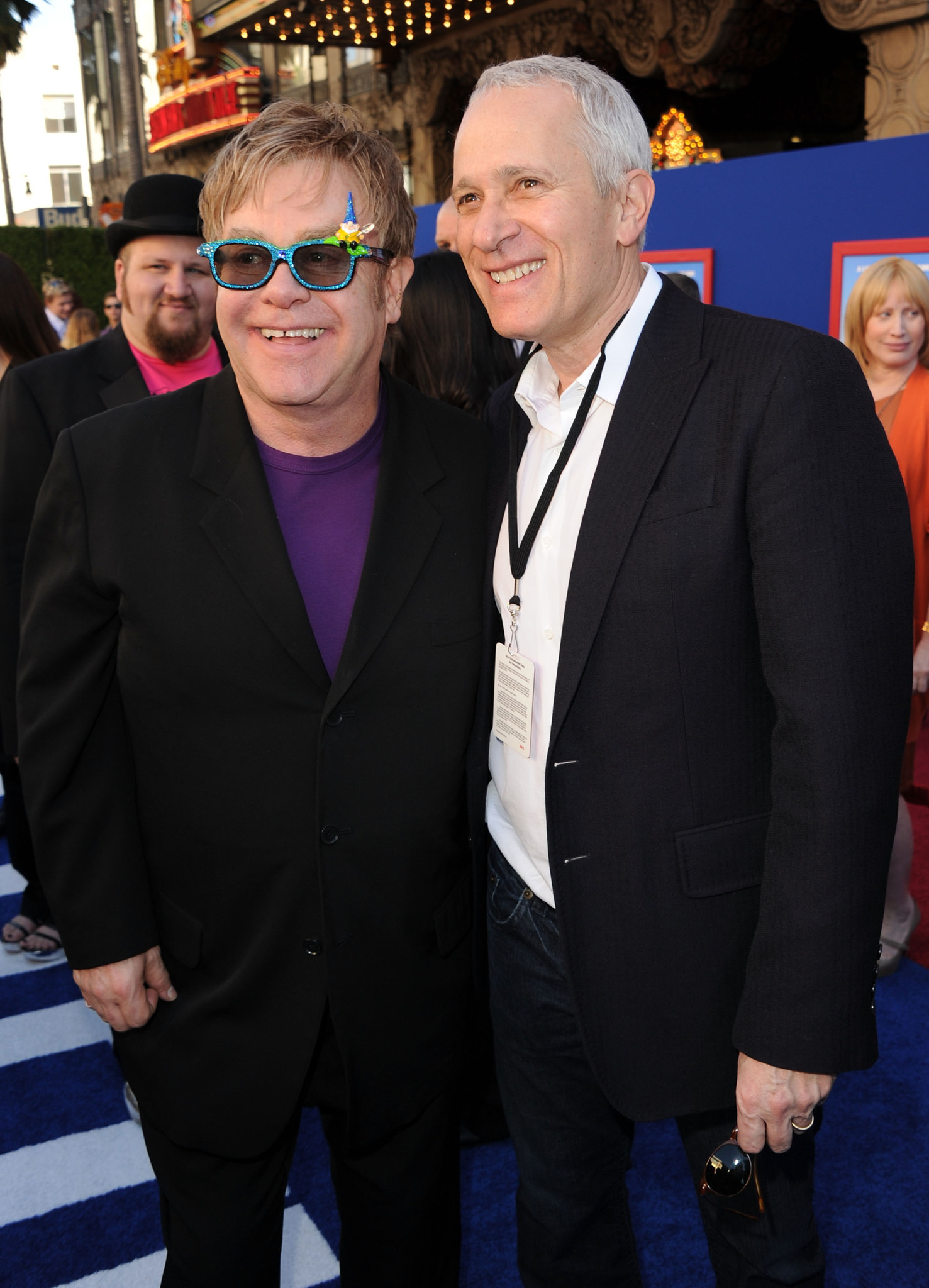 Elton John and James Newton Howard at event of Gnomeo & Juliet (2011)