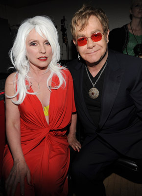 Deborah Harry and Elton John