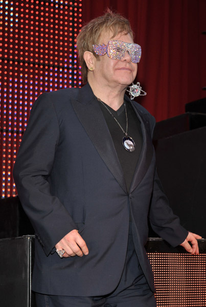 Elton John at event of The 82nd Annual Academy Awards (2010)