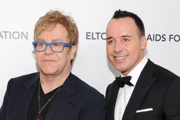 Elton John and David Furnish at event of The 82nd Annual Academy Awards (2010)