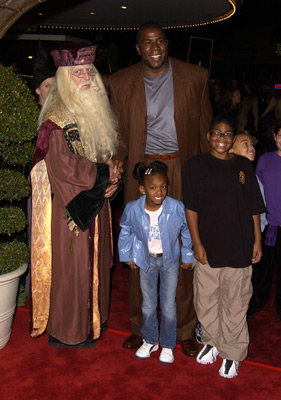 Magic Johnson at event of Haris Poteris ir isminties akmuo (2001)