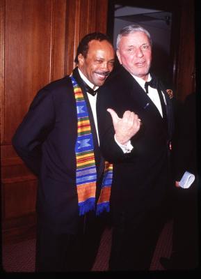 Frank Sinatra and Quincy Jones