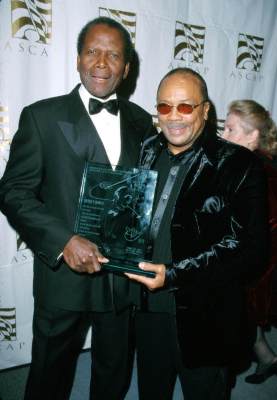 Sidney Poitier and Quincy Jones