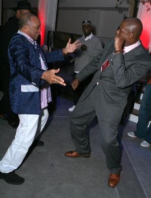 Forest Whitaker and Quincy Jones