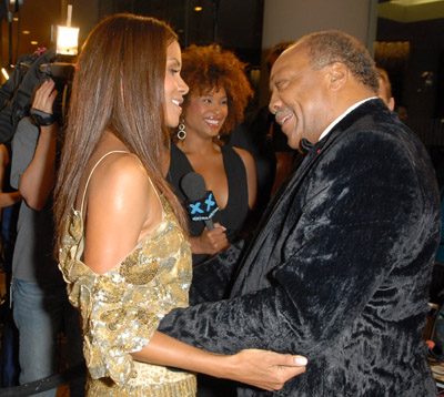 Halle Berry and Quincy Jones