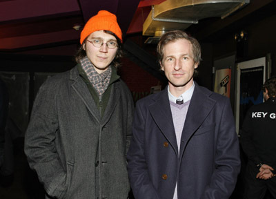 Spike Jonze and Paul Dano at event of Tell Them Anything You Want: A Portrait of Maurice Sendak (2009)