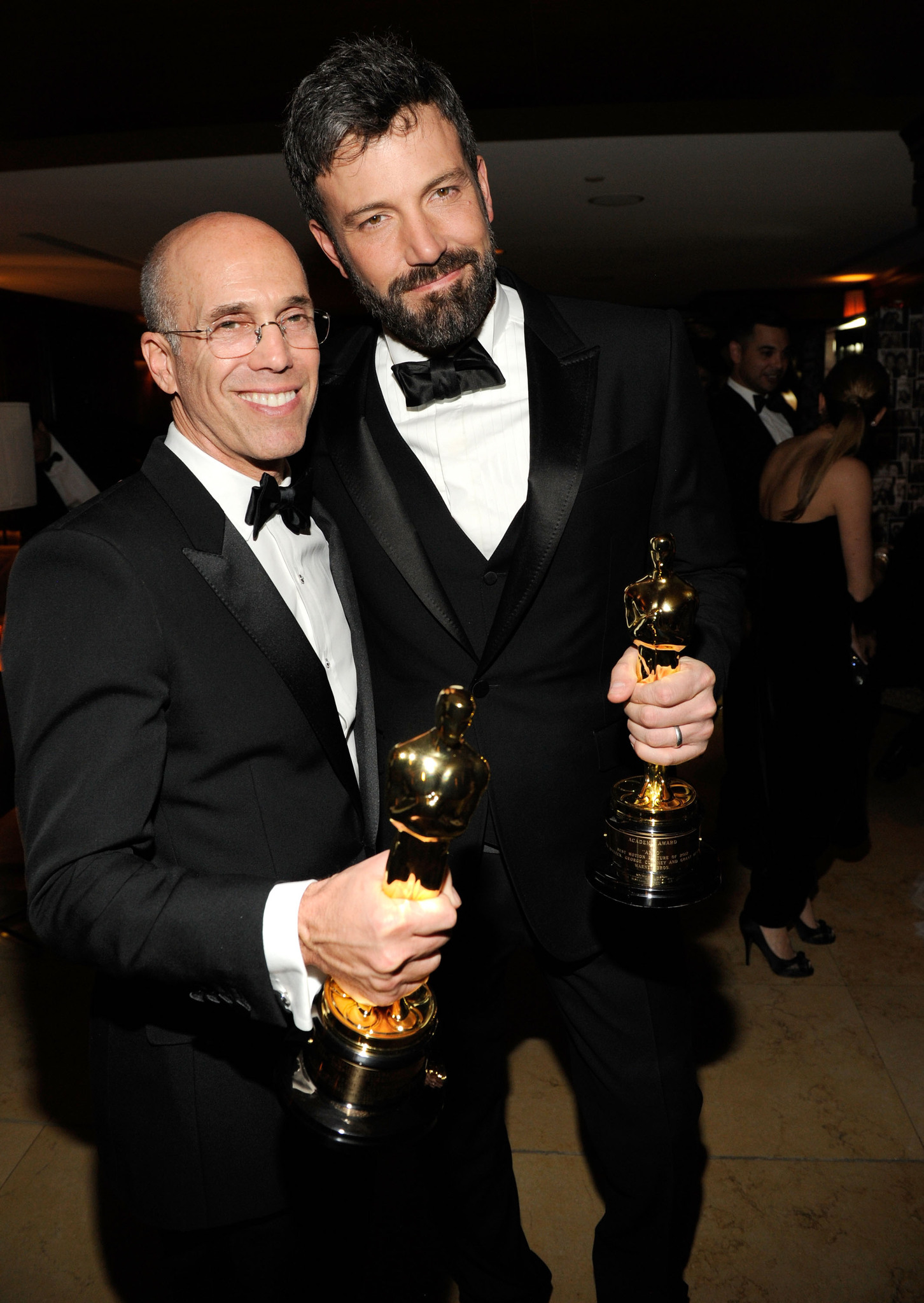Ben Affleck and Jeffrey Katzenberg