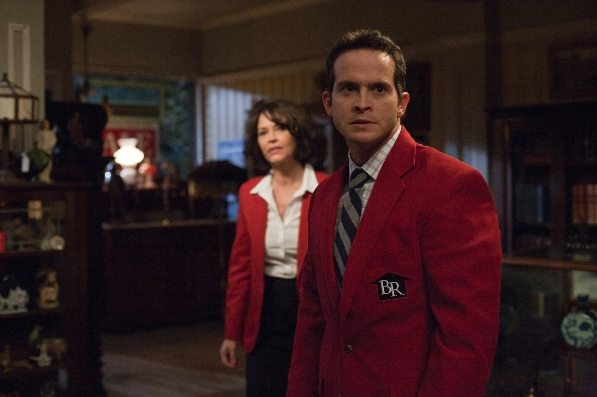Still of Mary Page Keller and Bryan Cuprill in Supernatural (2005)