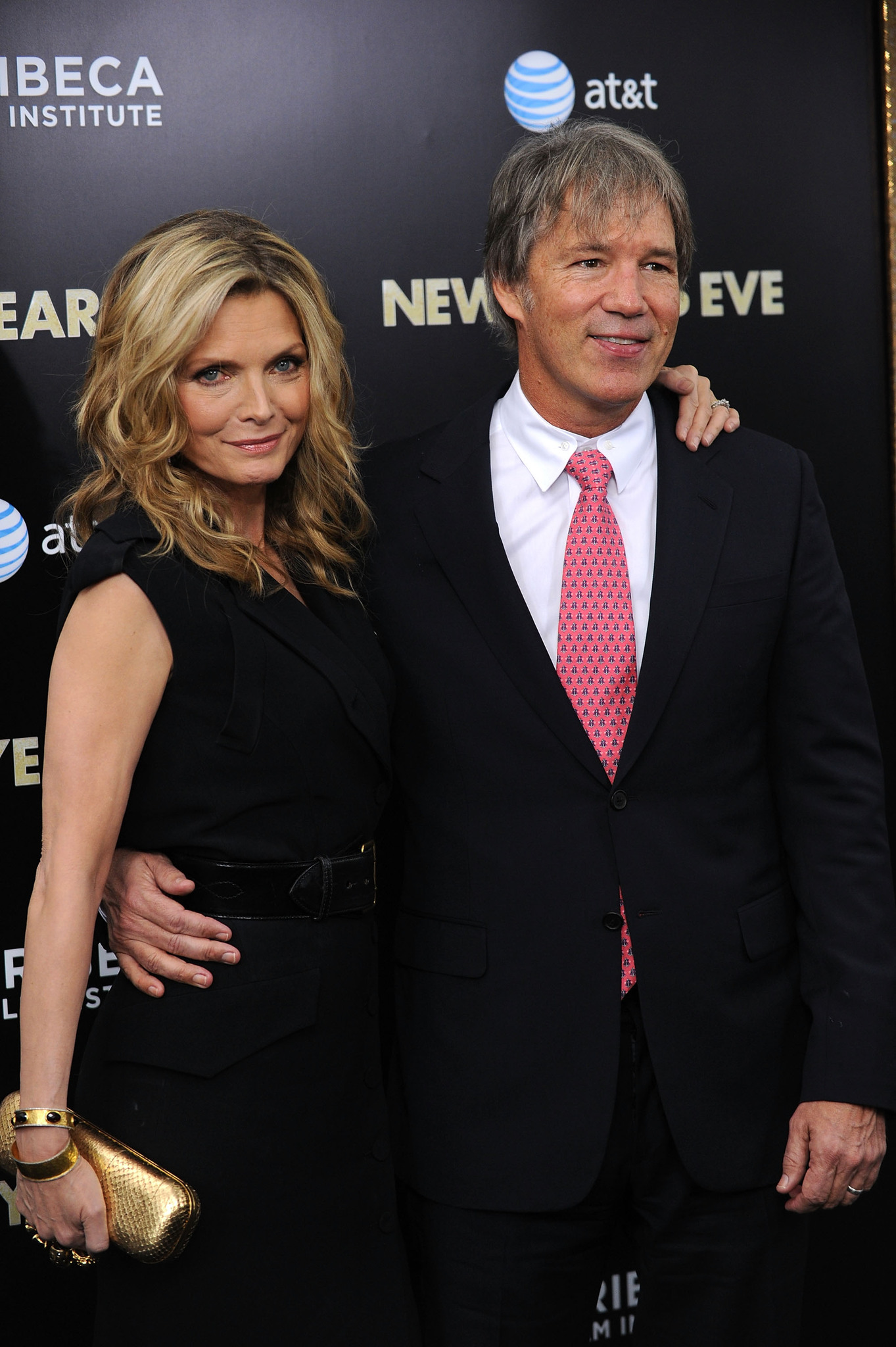 Michelle Pfeiffer and David E. Kelley at event of Naujieji metai Niujorke (2011)