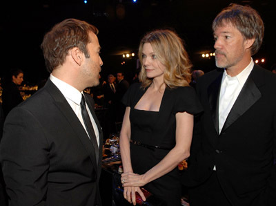 Michelle Pfeiffer, David E. Kelley and Jeremy Piven