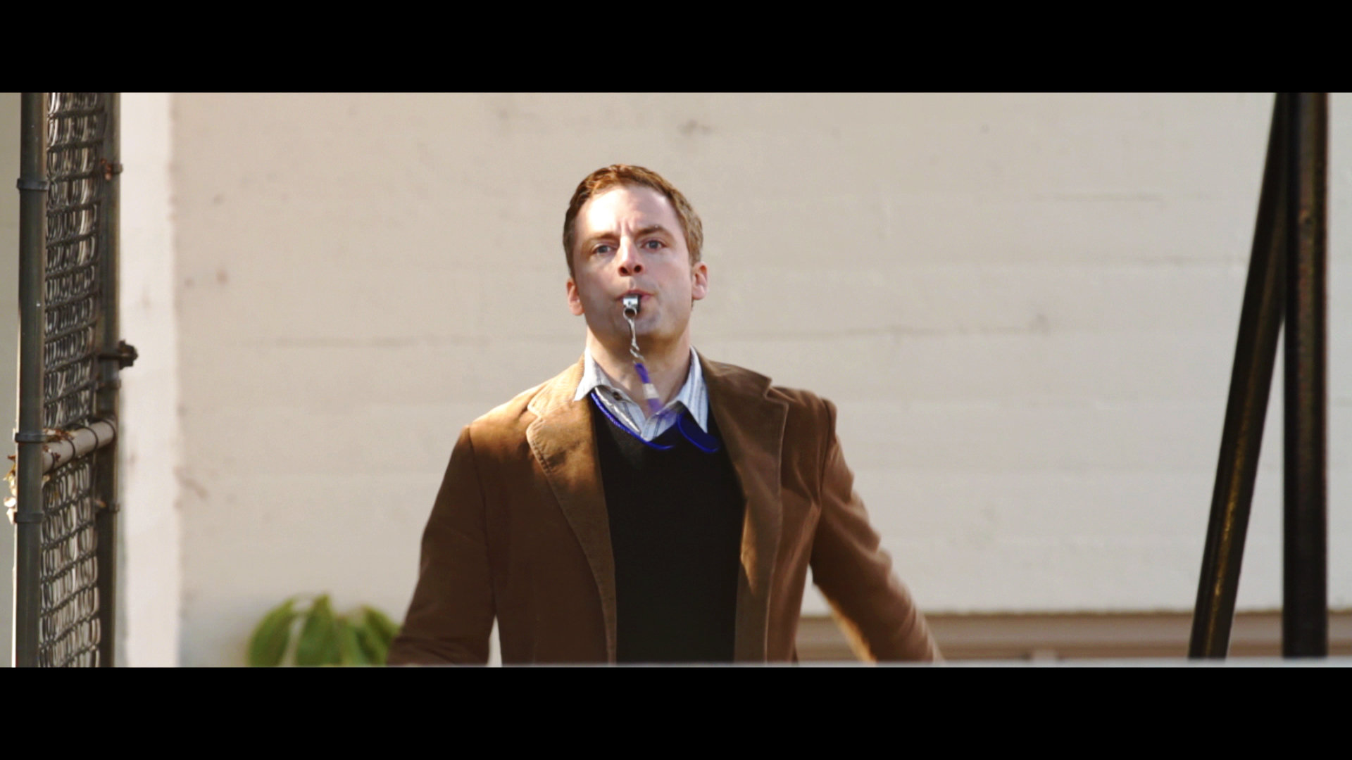 Justin Kirk as Mr. Finkle in Chronicles Simpkins Will Cut Your Ass, directed by Brendan Hughes.