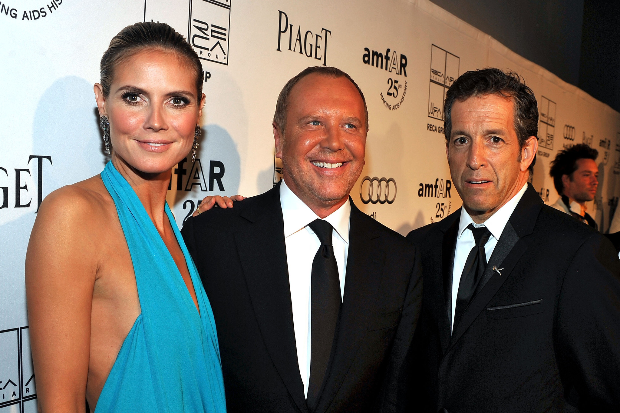 Heidi Klum, Kenneth Cole and Michael Kors