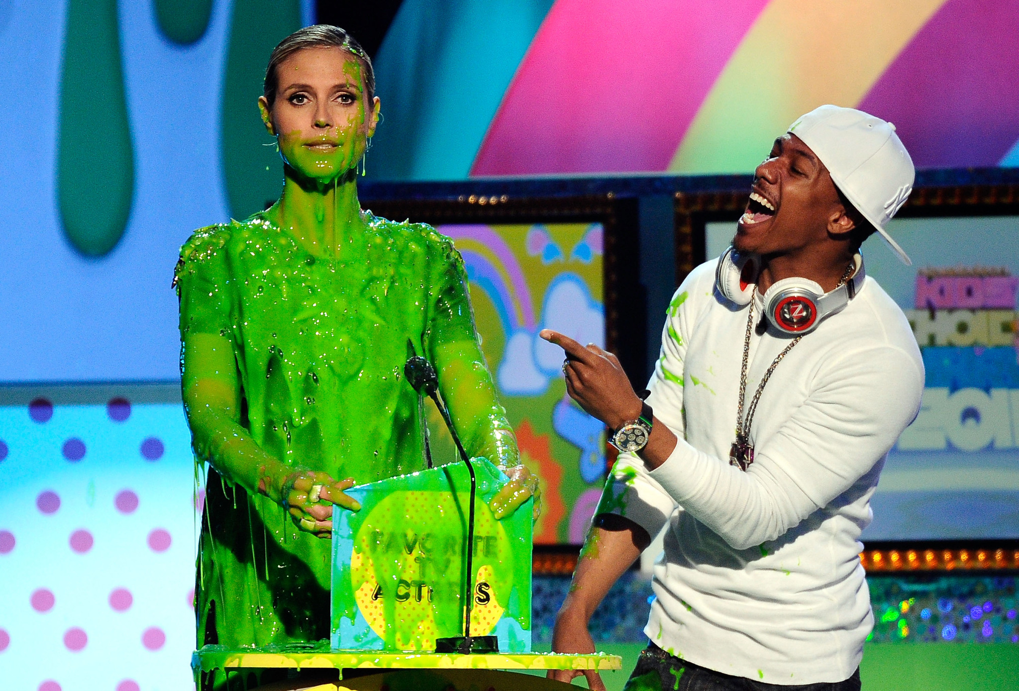 Heidi Klum and Nick Cannon