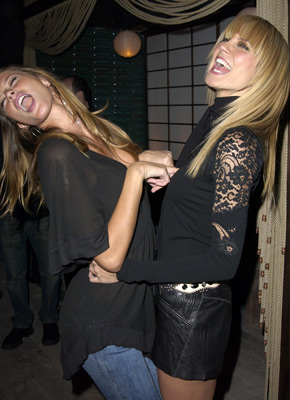 Heidi Klum and Gisele Bündchen