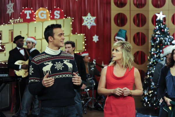 Still of Jane Krakowski and Cheyenne Jackson in 30 Rock (2006)