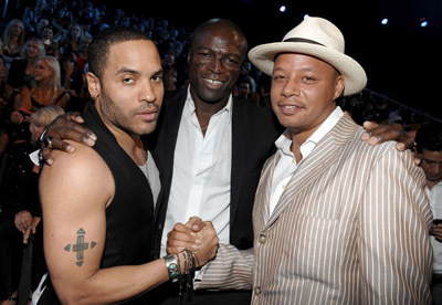 Terrence Howard, Lenny Kravitz and Seal at event of The Victoria's Secret Fashion Show (2008)