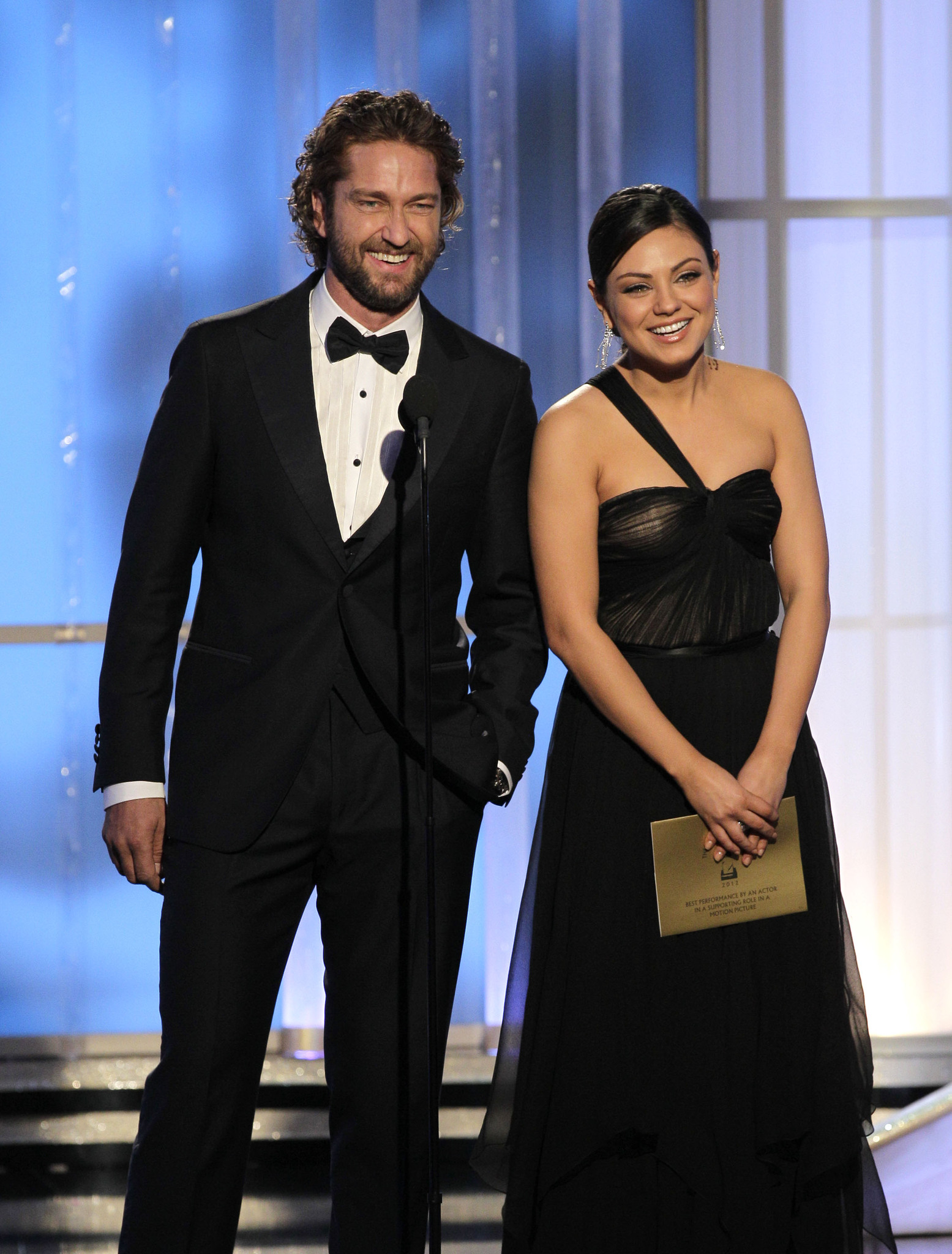 Mila Kunis and Gerard Butler