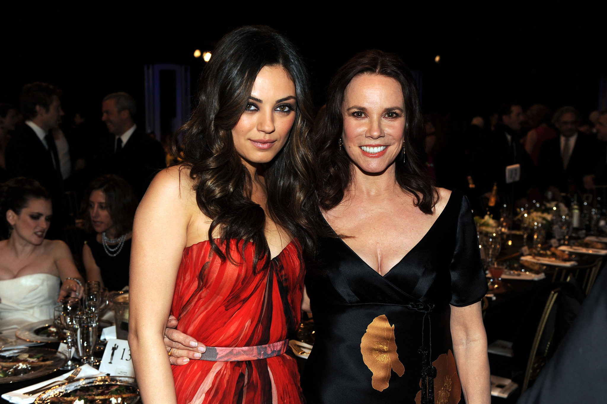 Barbara Hershey and Mila Kunis