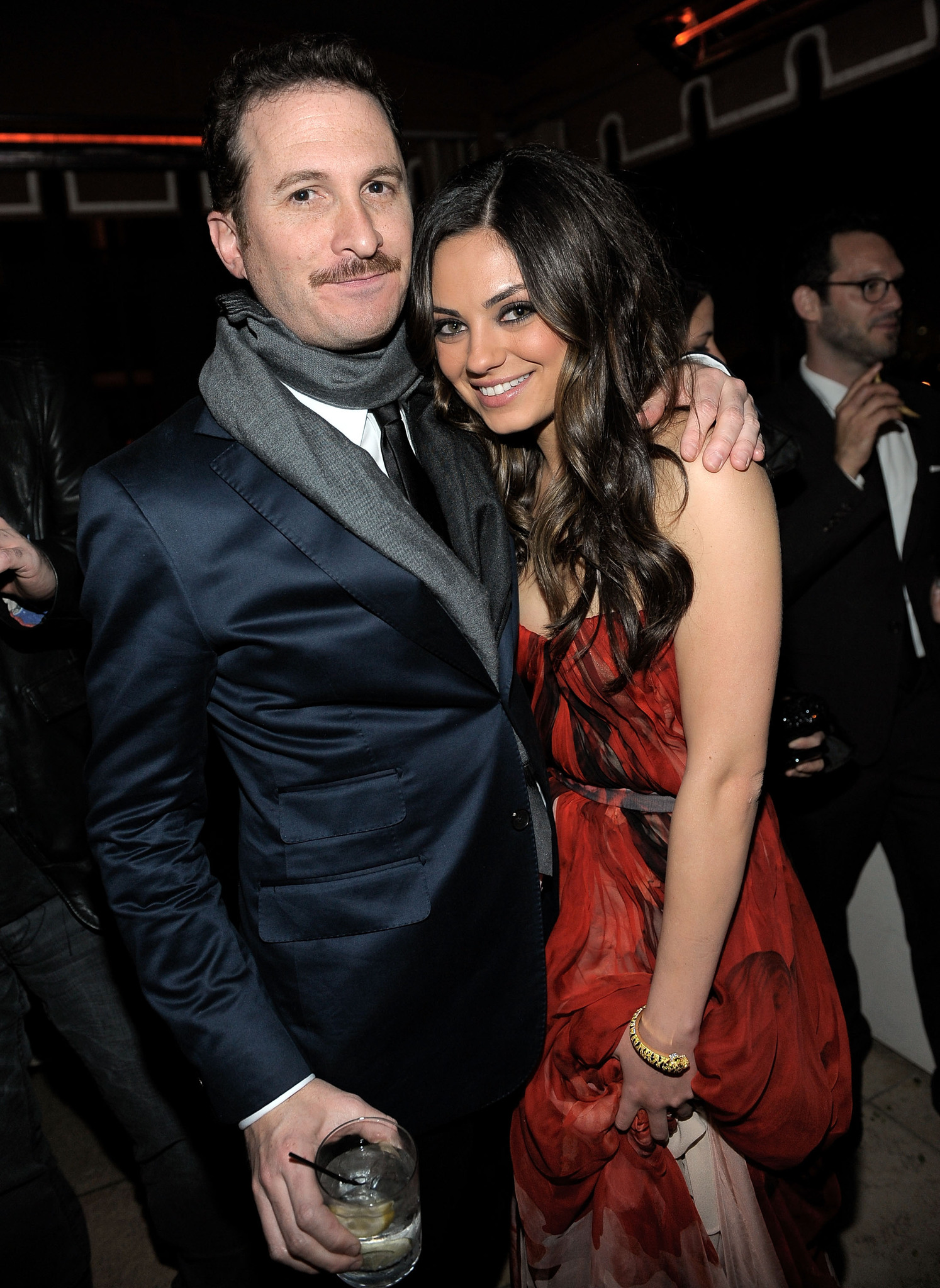 Darren Aronofsky and Mila Kunis