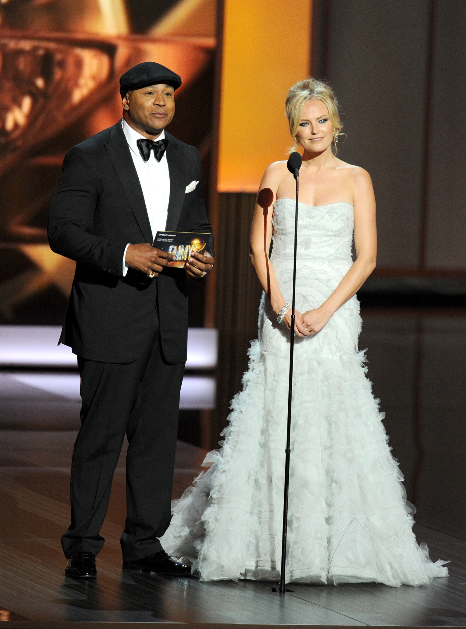 LL Cool J and Malin Akerman at event of The 65th Primetime Emmy Awards (2013)