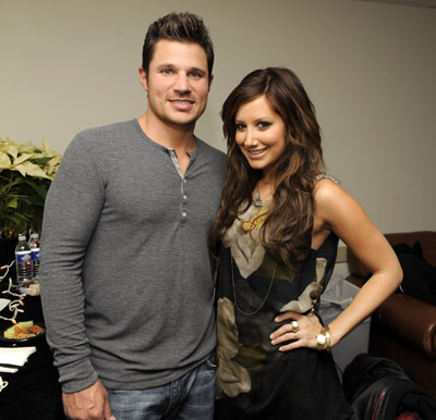 Nick Lachey and Ashley Tisdale
