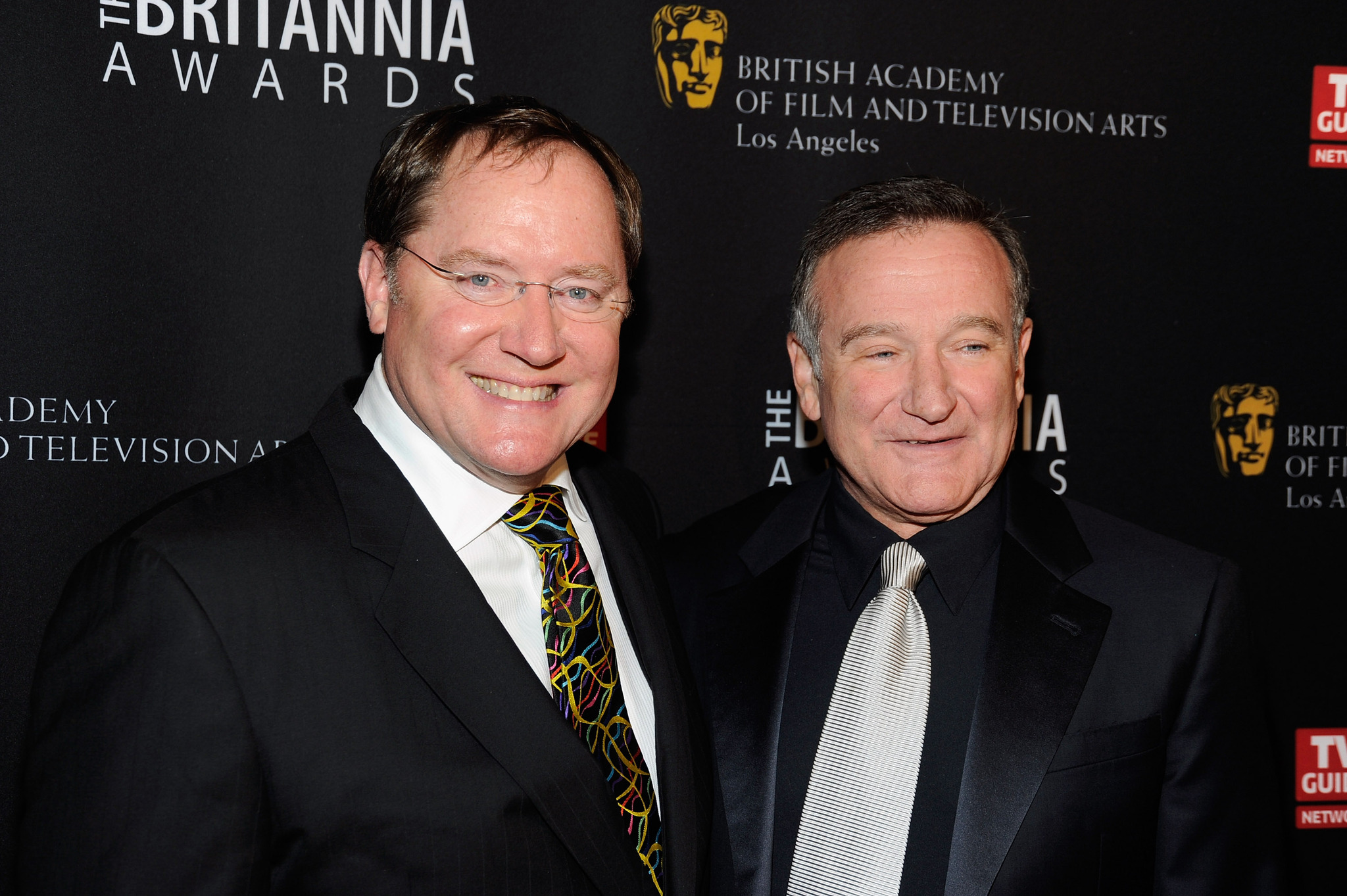 Robin Williams and John Lasseter