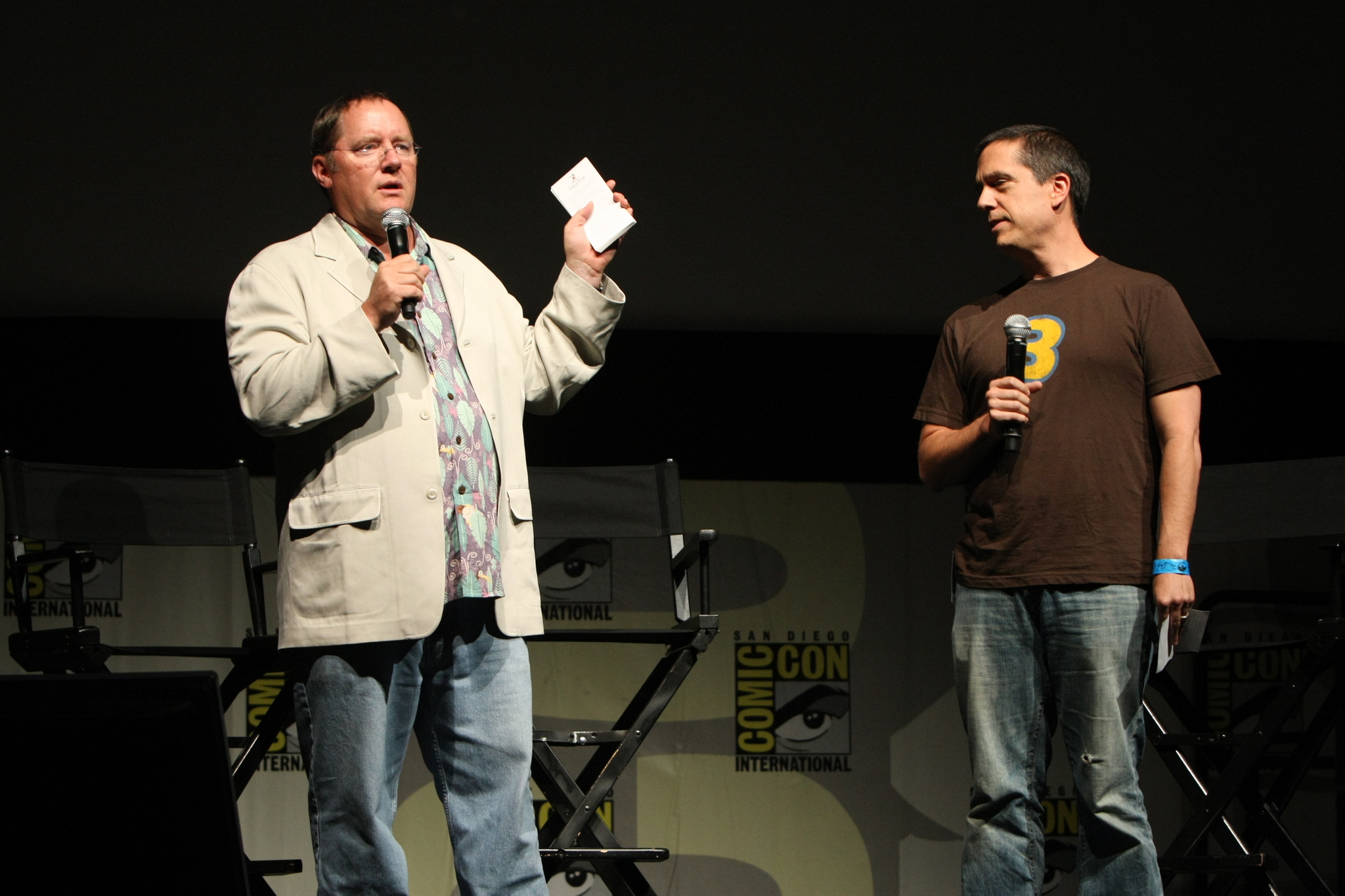 John Lasseter and Lee Unkrich