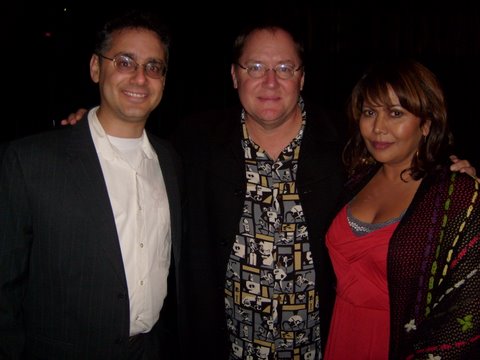 John Lasseter and H.B. Siegel at event of The Pixar Story (2007)