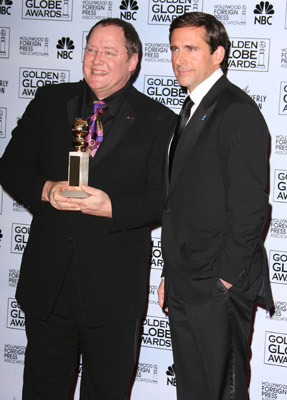 John Lasseter and Steve Carell