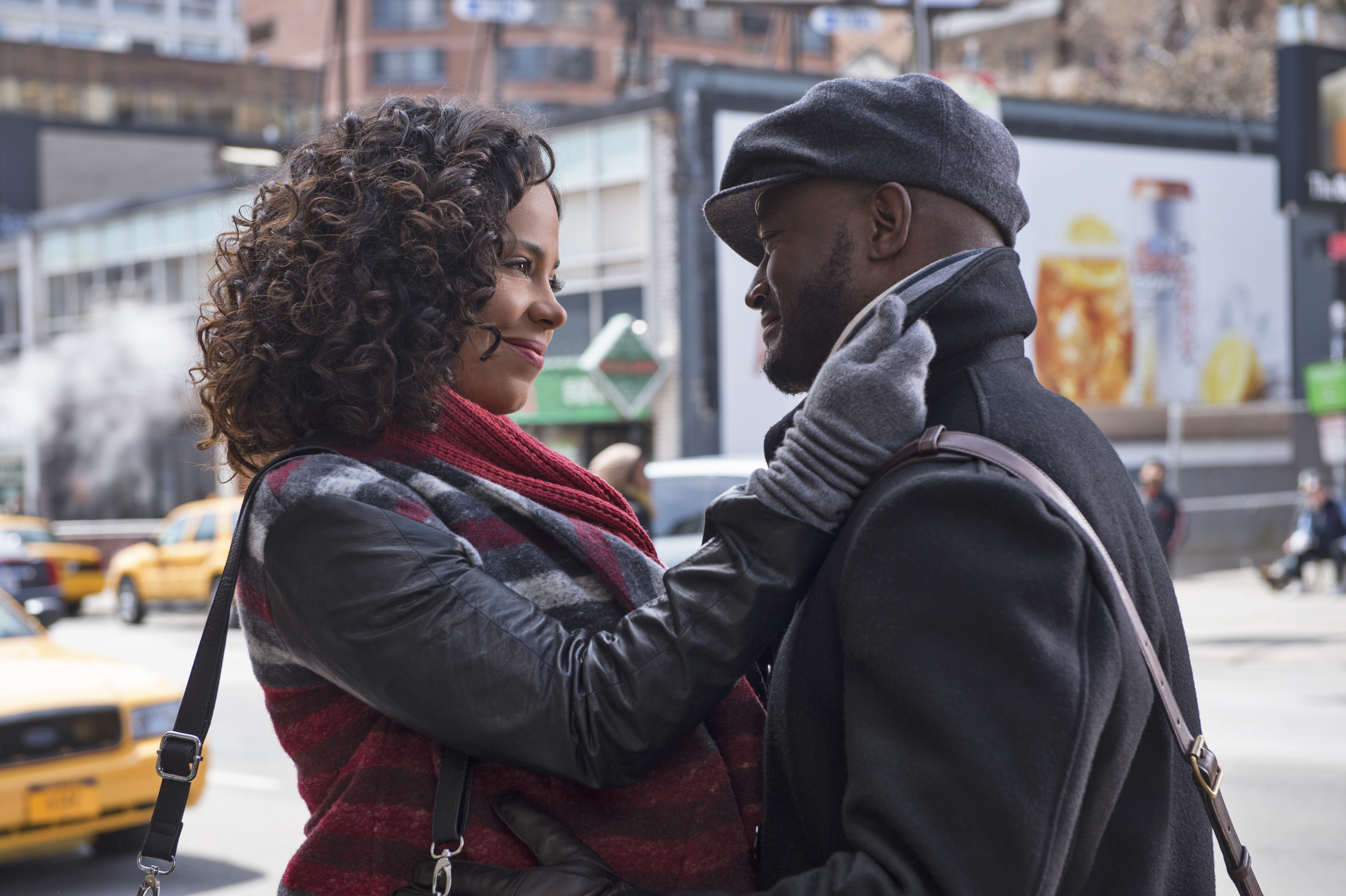 Still of Taye Diggs and Sanaa Lathan in The Best Man Holiday (2013)