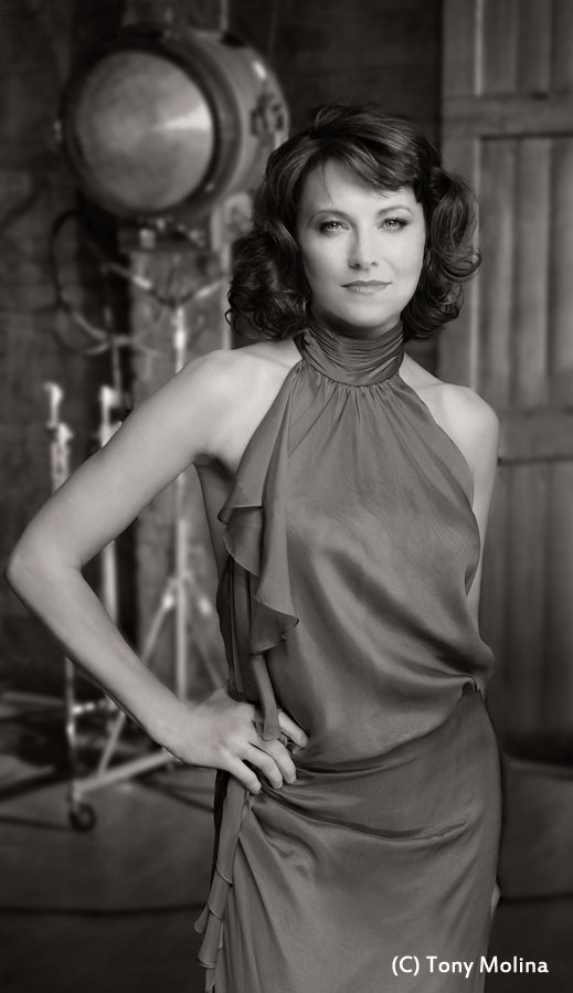 Lucy Lawless Starz Promo Photoshoot