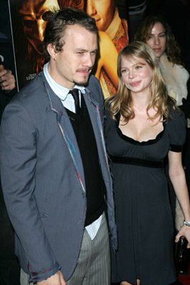 Heath Ledger and Michelle Williams at event of Casanova (2005)