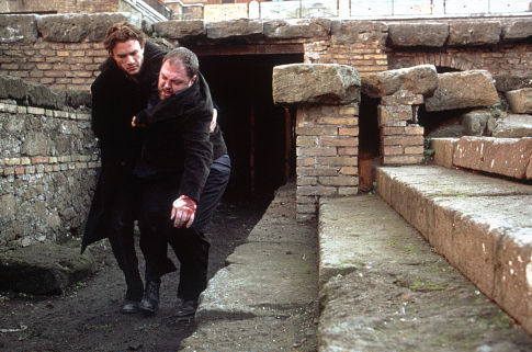 Still of Mark Addy and Heath Ledger in The Order (2003)