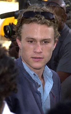 Heath Ledger at event of Riterio zvaigzde (2001)