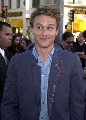 Heath Ledger at event of Riterio zvaigzde (2001)