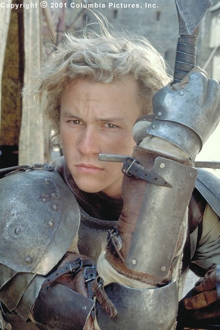 Heath Ledger in Riterio zvaigzde (2001)