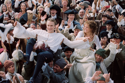 Still of Heath Ledger and Sienna Miller in Casanova (2005)