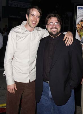 Kevin Smith and Jason Lee at event of Jay and Silent Bob Strike Back (2001)