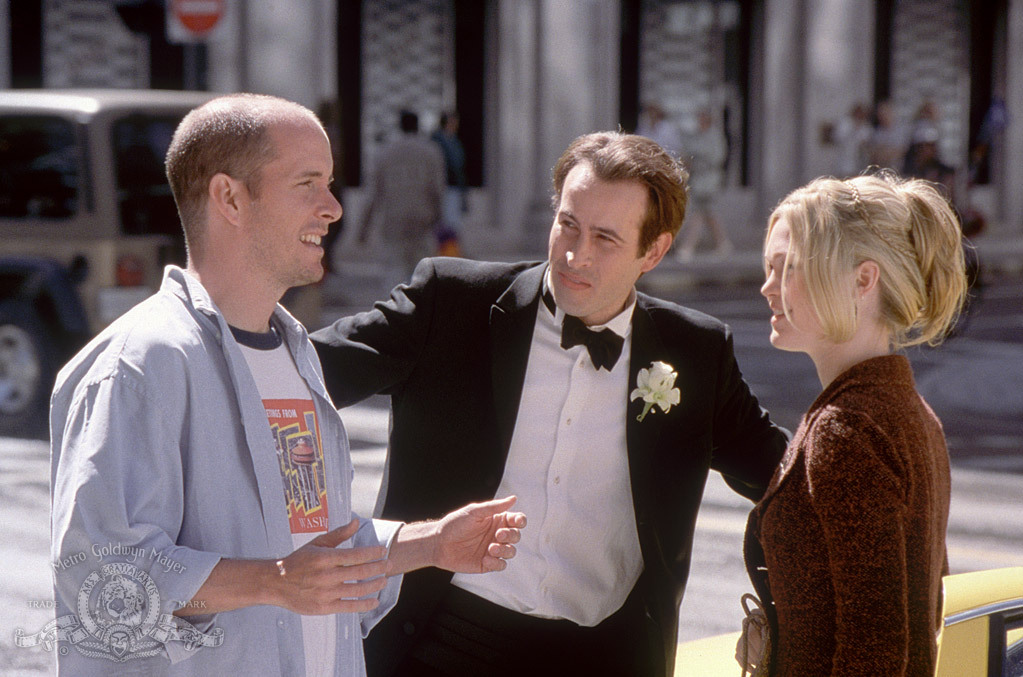 Still of Jason Lee, Julia Stiles and Chris Koch in A Guy Thing (2003)