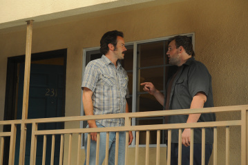 Still of Jason Lee and Ethan Suplee in Mano vardas Erlas (2005)