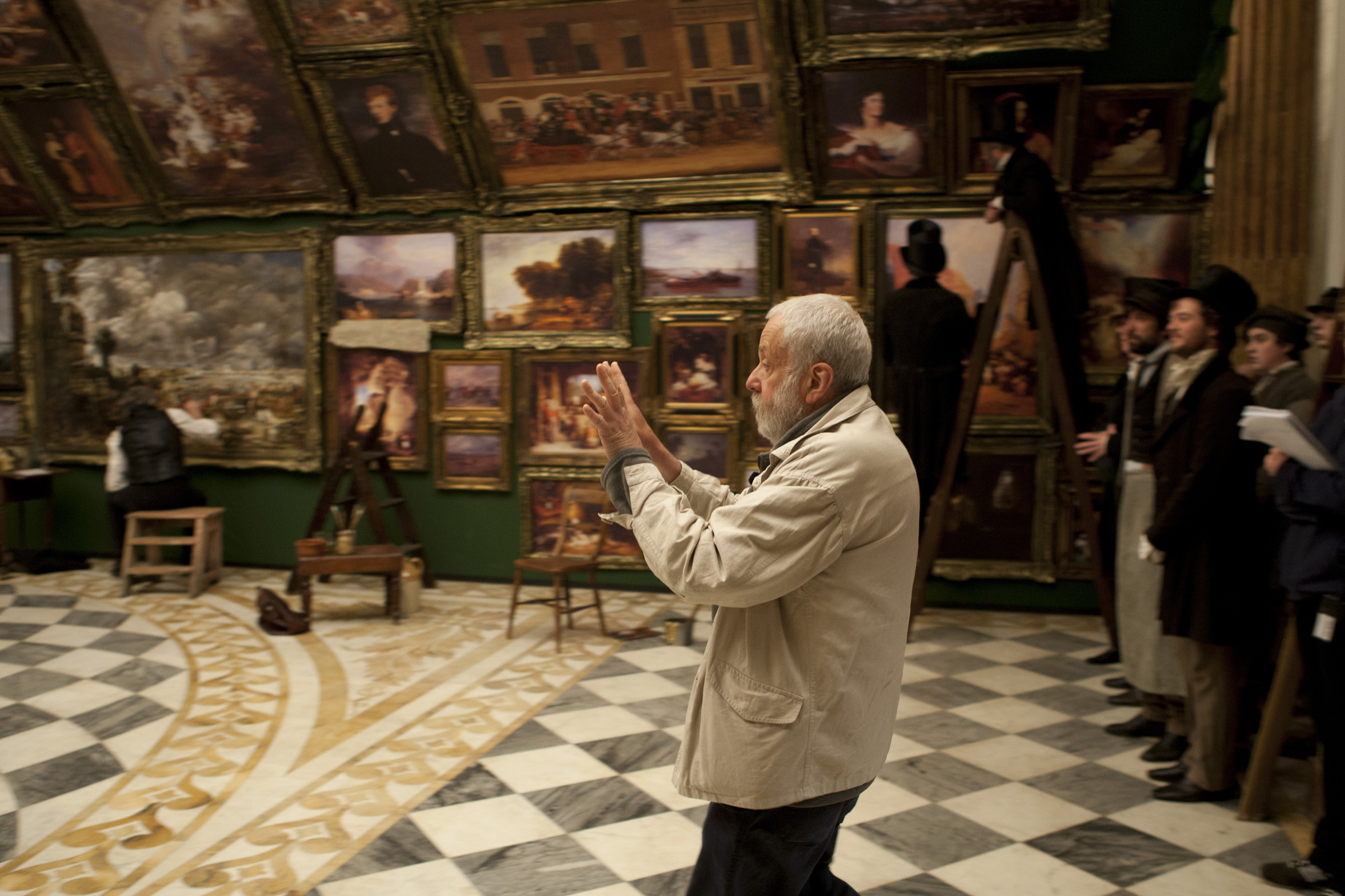 Mike Leigh in Mr. Turner (2014)