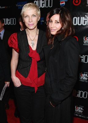 Gina Gershon and Annie Lennox