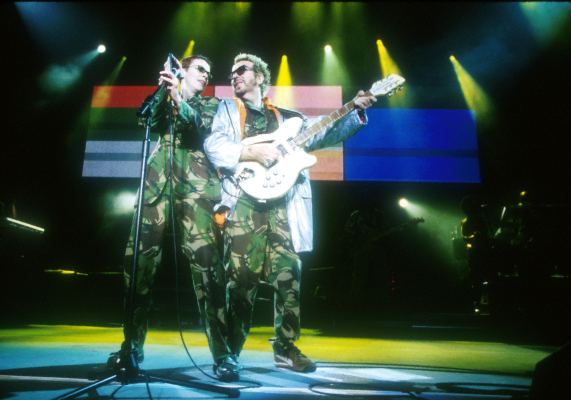 Annie Lennox and David A. Stewart