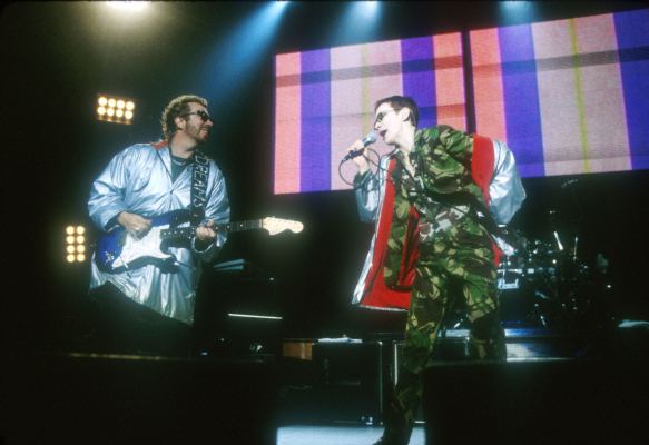 Annie Lennox and David A. Stewart