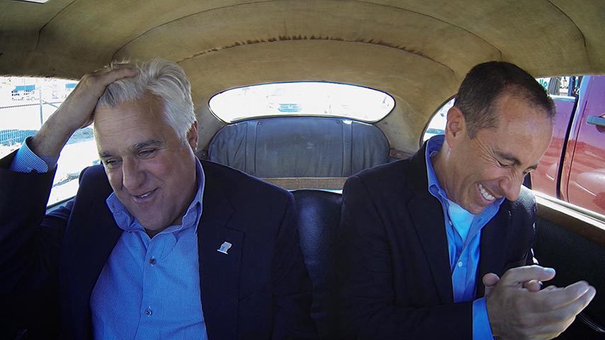 Still of Jerry Seinfeld and Jay Leno in Comedians in Cars Getting Coffee (2012)