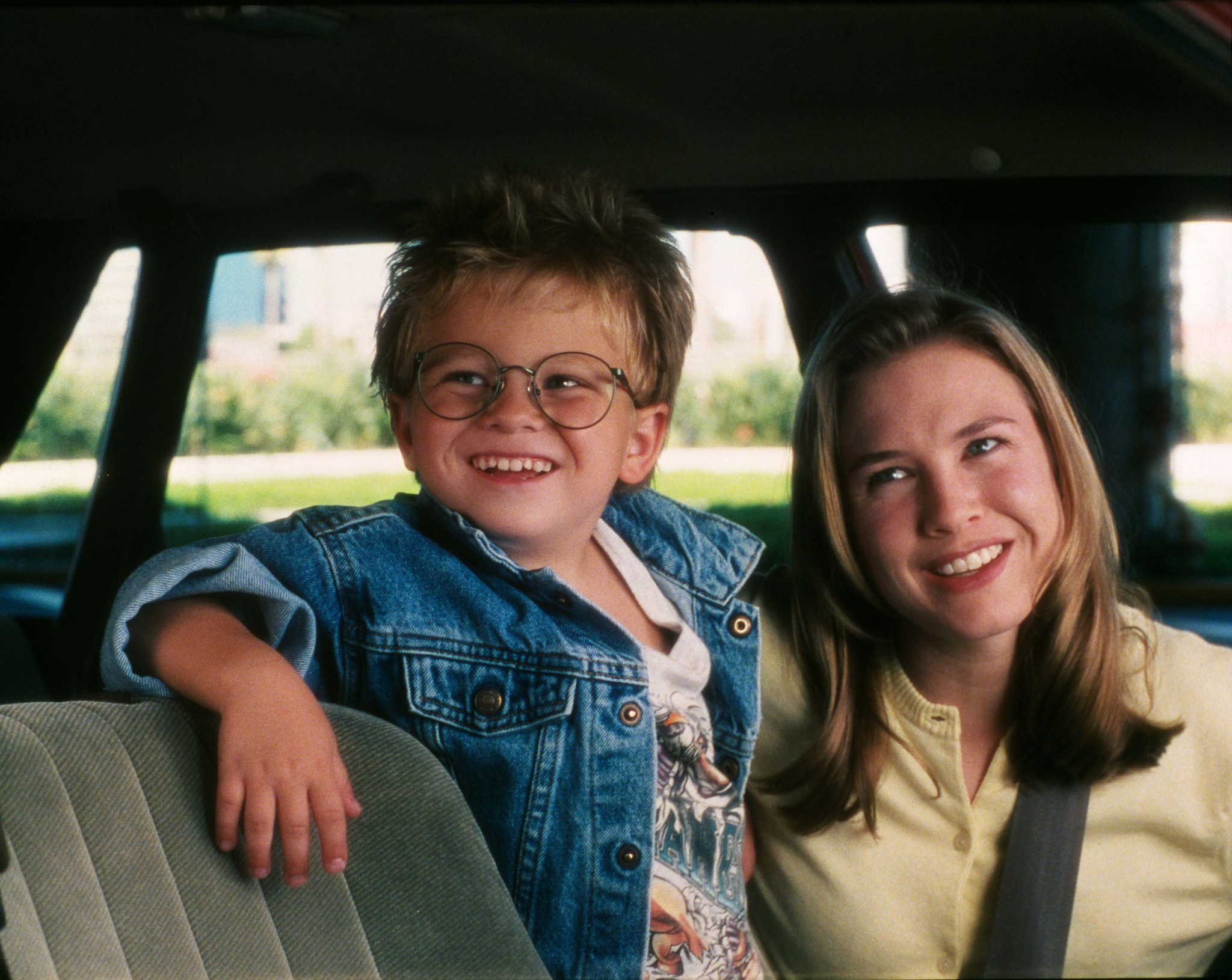 Still of Renée Zellweger and Jonathan Lipnicki in Jerry Maguire (1996)
