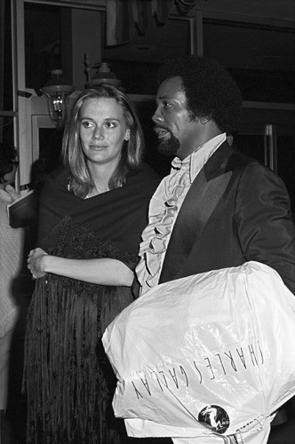 Peggy Lipton and Quincy Jones circa 1970s