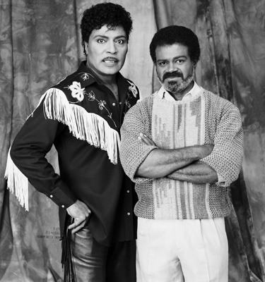 Little Richard and Ted Lange