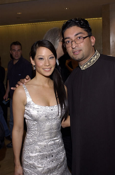 Sheeraz Hasan and Lucy Liu